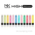 Einweg -Vape -Stift -Masken -Pro max 1500 Puffs